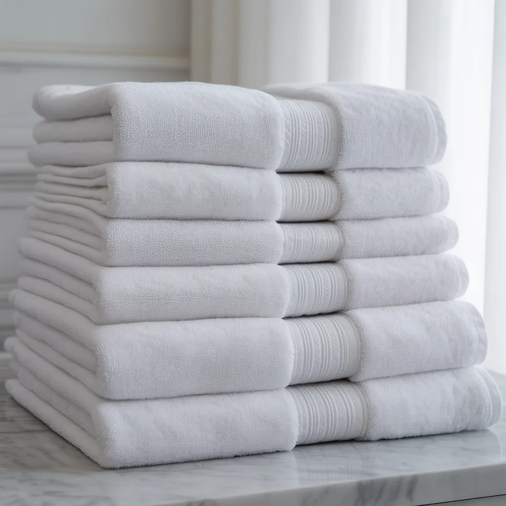 Folded Towels Detail