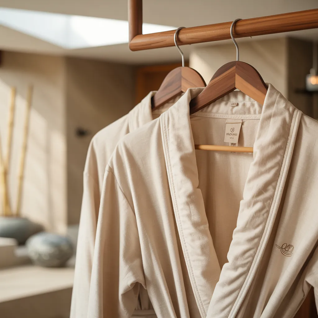 Bathrobe Detail View